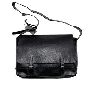 John Varvatos Messenger Bag - Black